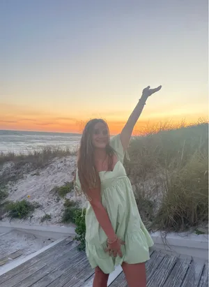These Three Boutique Green Dress thumbnail 2