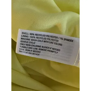 Wild Fable Dress Mini Tank Ruffled Yellow Floral Size Medium Romantic Garden thumbnail 4