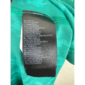 The‎ North Face Womens XL Teal Green Chevron FlashDry Racerback Active Tank Top thumbnail 5