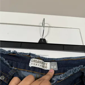 Celebrity Ace Ribbed Y2K Denim Jeans Bell Bottom Flare thumbnail 7