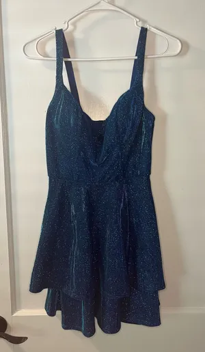 B. Smart Blue sparkly dress thumbnail 1