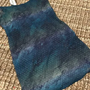 Non Signe Designer Holographic Floral Printed Slip Dress thumbnail 5