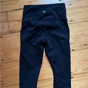 black lululemon 25” align leggings thumbnail 2
