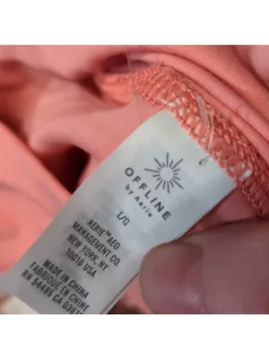 Aerie Offline 2 In 1 Pink Floral Shorts Size Large thumbnail 8