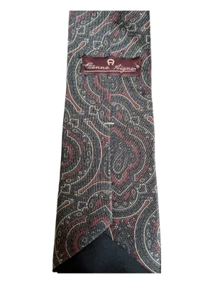 Vintage Rooster Necktie – Paisley Print – Exclusive for Kaufmann’s Pittsburgh thumbnail 2