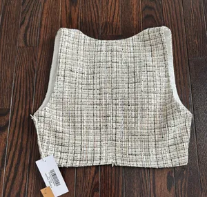 Reformation NWT Tweed Top thumbnail 2