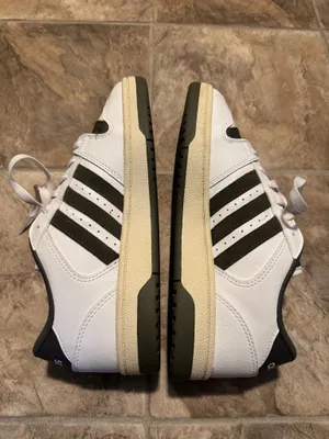 Adidas Green and White Break Start shoes thumbnail 5