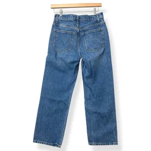 Reformation Cary/Val 90s High Rise Jeans Cotton Blue Wash Classic Womens‎ 24 thumbnail 3