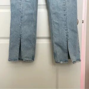 Abercrombie & Fitch Curve Love The 90s Straight Ultra High Rise size 28/6s thumbnail 6
