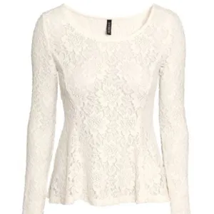 ✨ H&M, Divided White Peplum Top✨ thumbnail 2