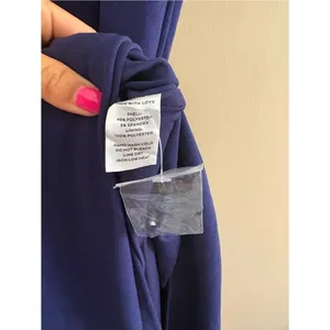 Lulus Prominent Charm Navy Halter Bodycon Tulip Midi Dress Size XL Cocktail thumbnail 11