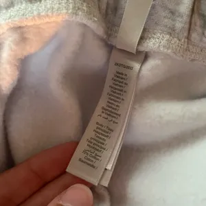 Skims Cotton Fleece Classic Straight Leg Sweatpants - Light Heather Grey 2X NWT thumbnail 9