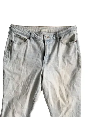 OLD NAVY Light Wash OG Straight Jeans Size 14 thumbnail 4
