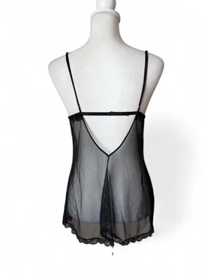 Victoria’s Secret Black Slip small Y2K thumbnail 5
