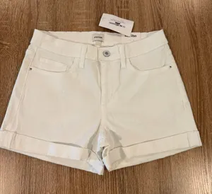 Boutique White Jean Shorts thumbnail 1