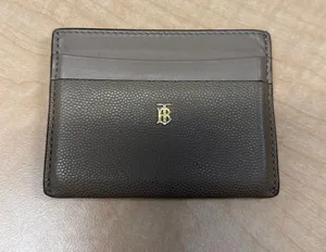 tan burberry cardholder thumbnail 1