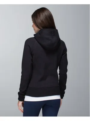 Lululemon Scuba Hoodie with Pink Lululemon Logo Lined Hood Size 12 (21” PTP) thumbnail 8