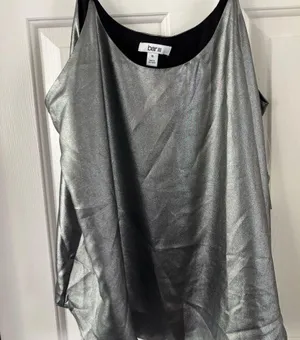 Macy's Bar III Metallic Silver Camisole thumbnail 1