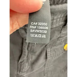 Vuori Women Small Charcoal Grey Ripstop Utility Shorts VW3039 Elastic Back Cargo thumbnail 6