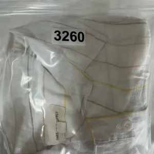 3260 | Thread & Supply Linen Blend Rainbow Stripe Button Down Shirt Women S thumbnail 8