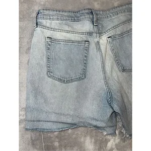 Women’s Denim Light-Medium Wash Cutoff Jean Shorts 14 thumbnail 7