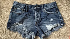 Free People Jean Shorts thumbnail 1