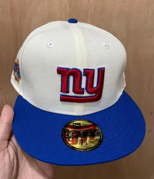 Myfitteds New York giants Super Bowl patch size 7 1/4 59fifty brand new in store exclusive thumbnail 1