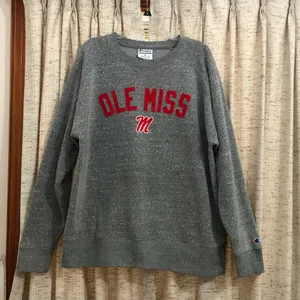 Champion Ole Miss Crewneck Sweatshirt thumbnail 1