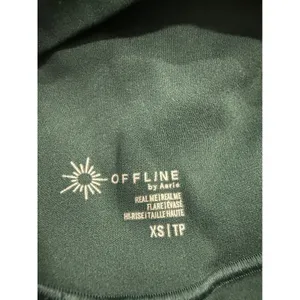 OFFLINE by Aerie Real Me Flare Leggings Forest Green High Rise XS 32 Inseam 433 thumbnail 4