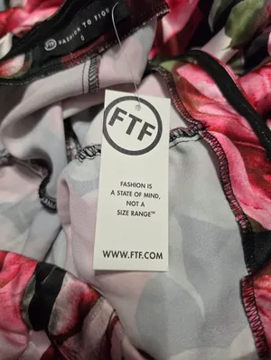 Fashion To Figure (FTF) Strapless Dress Size 0 (1X) NWT thumbnail 6