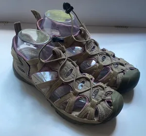 Keen Whisper Women’s Waterproof Sandals‎ Sport Sandal Shoes Taupe and Pink Shoe thumbnail 1