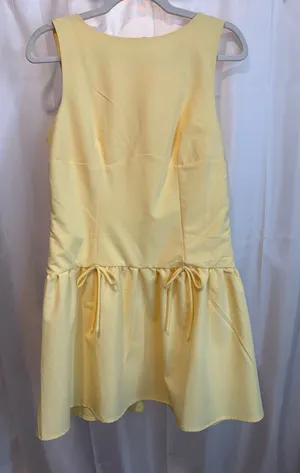 Love, Fire Pale Yellow Dress thumbnail 1