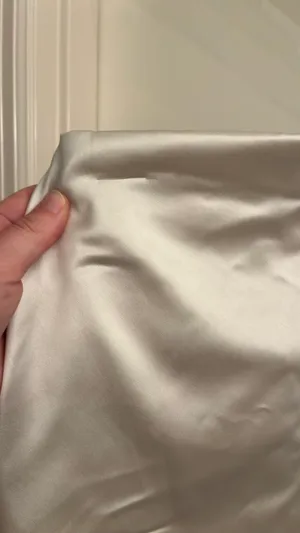 Abercrombie Satin Skirt Mini White thumbnail 3