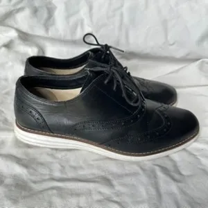 Cole Haan Women's Size 7.5 Leather‎ Sneaker Original Grand Wingtip Oxford Career thumbnail 2