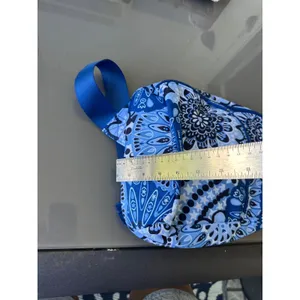 Vera Bradley Essential Sling Backpack Blue‎ Star Medallion EUC thumbnail 10