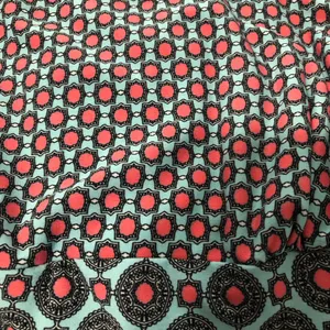 Roz & Ali‎ New geometric dress sleeveless ruched waist pink blue women’s size 12 thumbnail 10