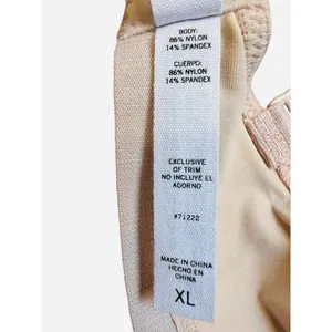 Steve Madden Women's Triangle X-Back Lounge Bra SM12151 Praline Size XL NWT thumbnail 6