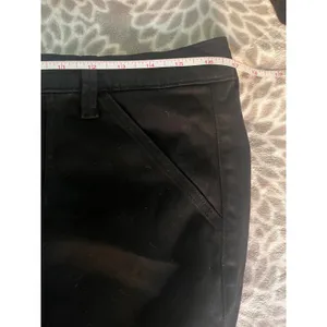 J Brand Black Jogger Pants size 30 Ankle Zip Gorpcore Chic Moto Edgy Streetwear thumbnail 4