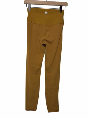 NWT VUORI Rib Studio Dark Golden Leggings thumbnail 4