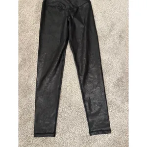 NWT Offline by Aerie High Waisted Crossover Black Crackle Leggings, M thumbnail 5