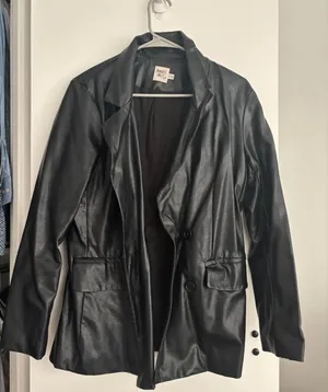 Princess Polly Leather Blazer thumbnail 1