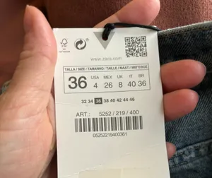 ZARA NWT‼️ | MID-RISE TRF GIRLFRIEND JEANS Size 36/4 thumbnail 11