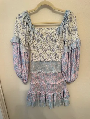 70/21 Floral Long sleeve Dress thumbnail 1