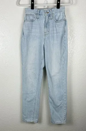 Madewell The Curvy Perfect Vintage Jean in Fitzgerald Wash 100% Cotton Size 23 thumbnail 2