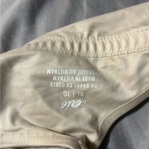 Aerie Nude Long Line Lace Trim Bralette Size XL thumbnail 3