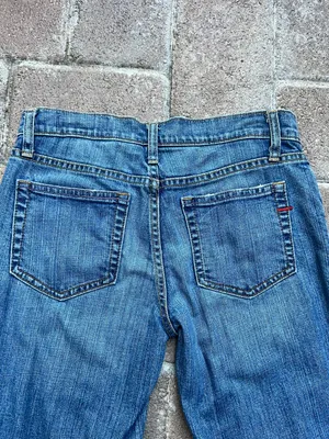 Vintage Low Rise Boot Cut Jeans thumbnail 4