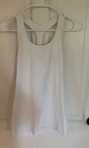 Lululemon White Tank Top thumbnail 1