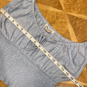 NWT!! Billabong Baby Blue Get Away Crop Top Size Large thumbnail 5