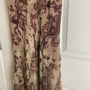Robbie Bee Silk Paisley Midi Dress Beaded Fairycore Whimsigoth Y2K Size 10 thumbnail 7