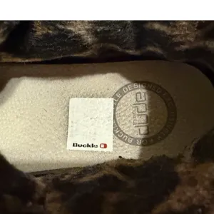 Hey Dude Britt Black Cheetah Wool Ankle‎ Boots Tan Leopard Print Womens 9 thumbnail 7